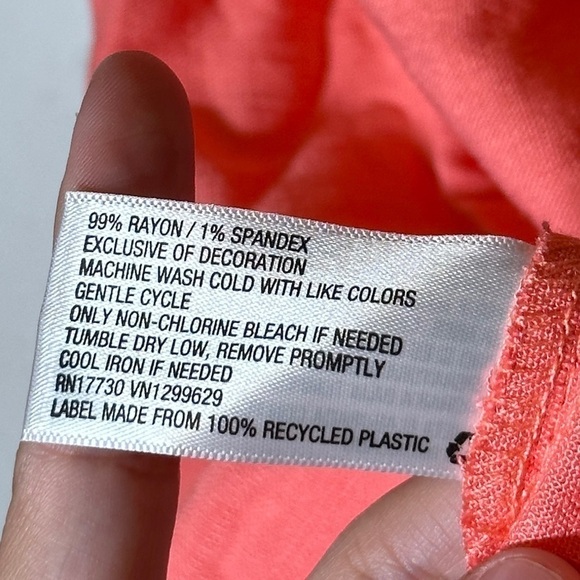 Wild Fable Smocked V-Neck Sleeveless Midi Dress Size Medium Women - Picture 9 of 13